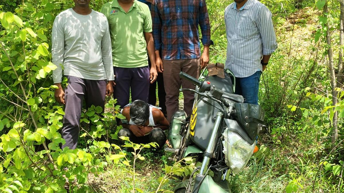 Red sanders logs seized, three T.N. men held